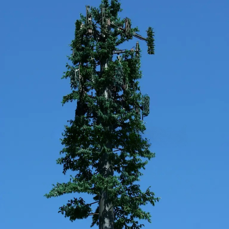 Tour de communication de l'arbre bionique